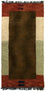 Nepal Teppich 140 x 70 cm - braun