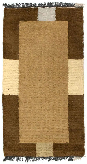Nepal Teppich 140 x 70 cm - mehrfarbig