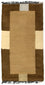 Nepal Teppich 140 x 70 cm - mehrfarbig