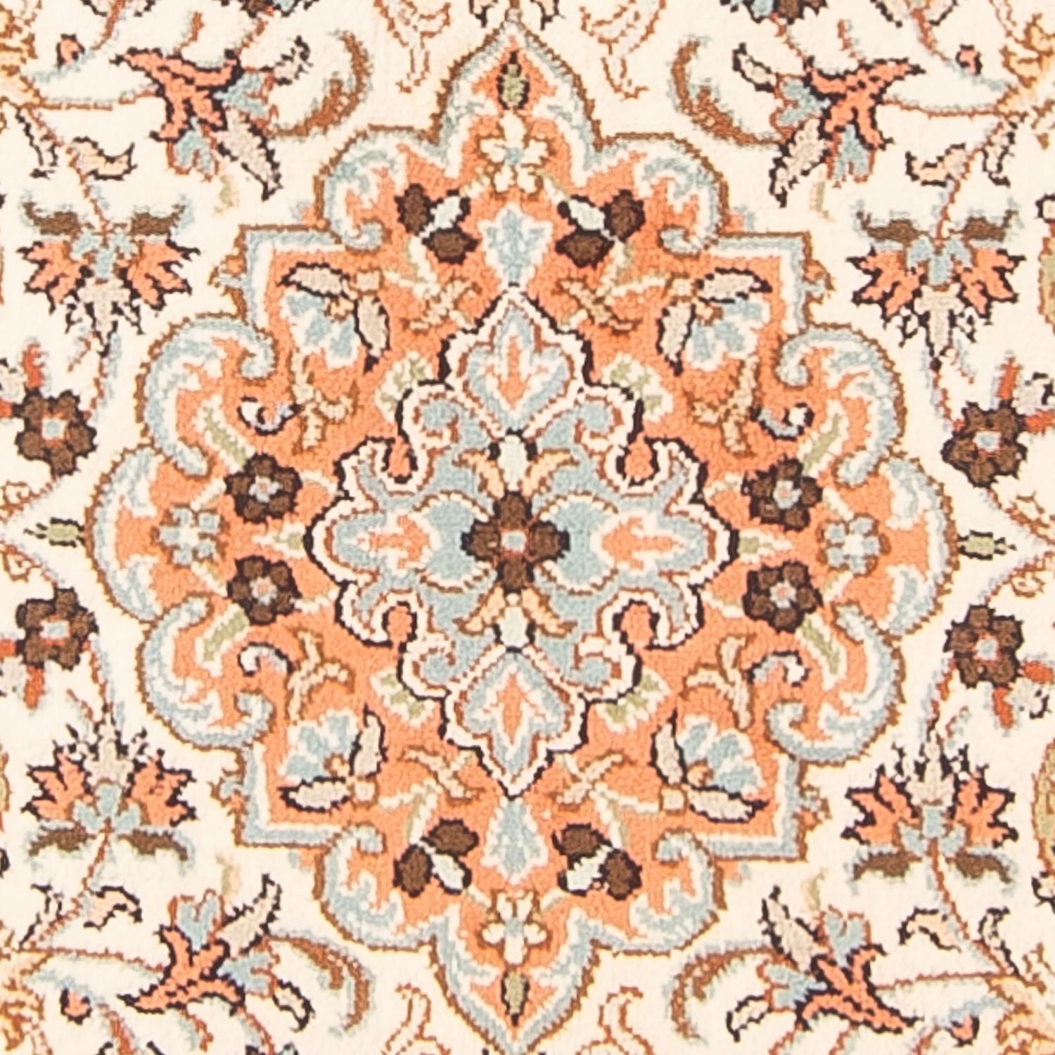 Seidenteppich - Kaschmir Seide 125 x 78 cm Teppichbrücke