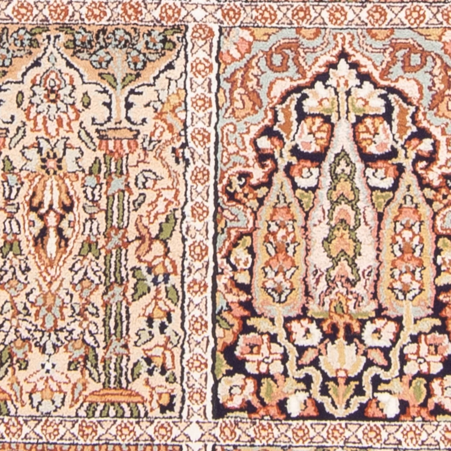 Seidenteppich - Kaschmir Seide 148 x 92 cm Teppichbrücke