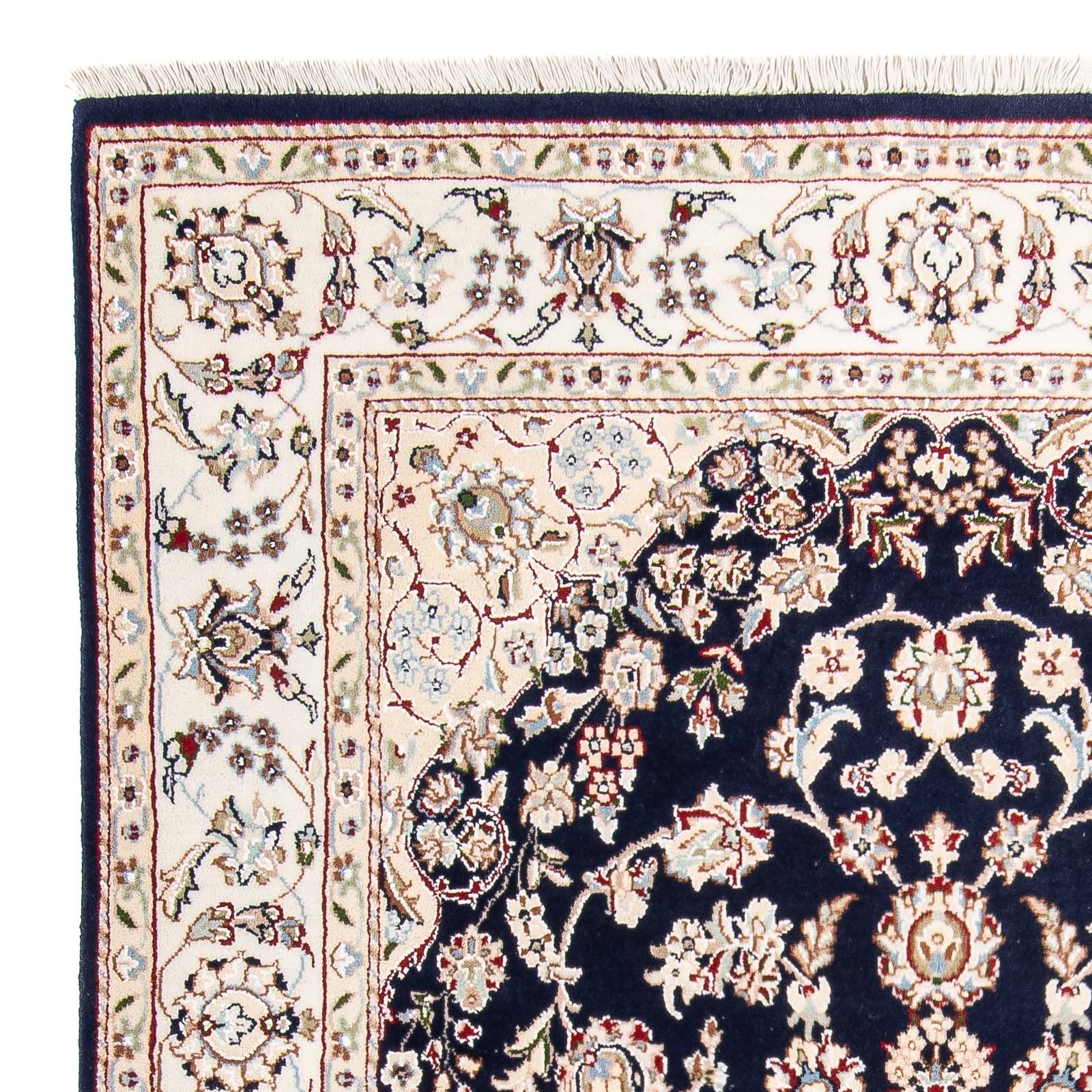 Orientteppich - Nain - Indus - 196 x 134 cm - dunkelblau