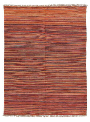 Kelim Teppich - Splash 198 x 140 cm - mehrfarbig