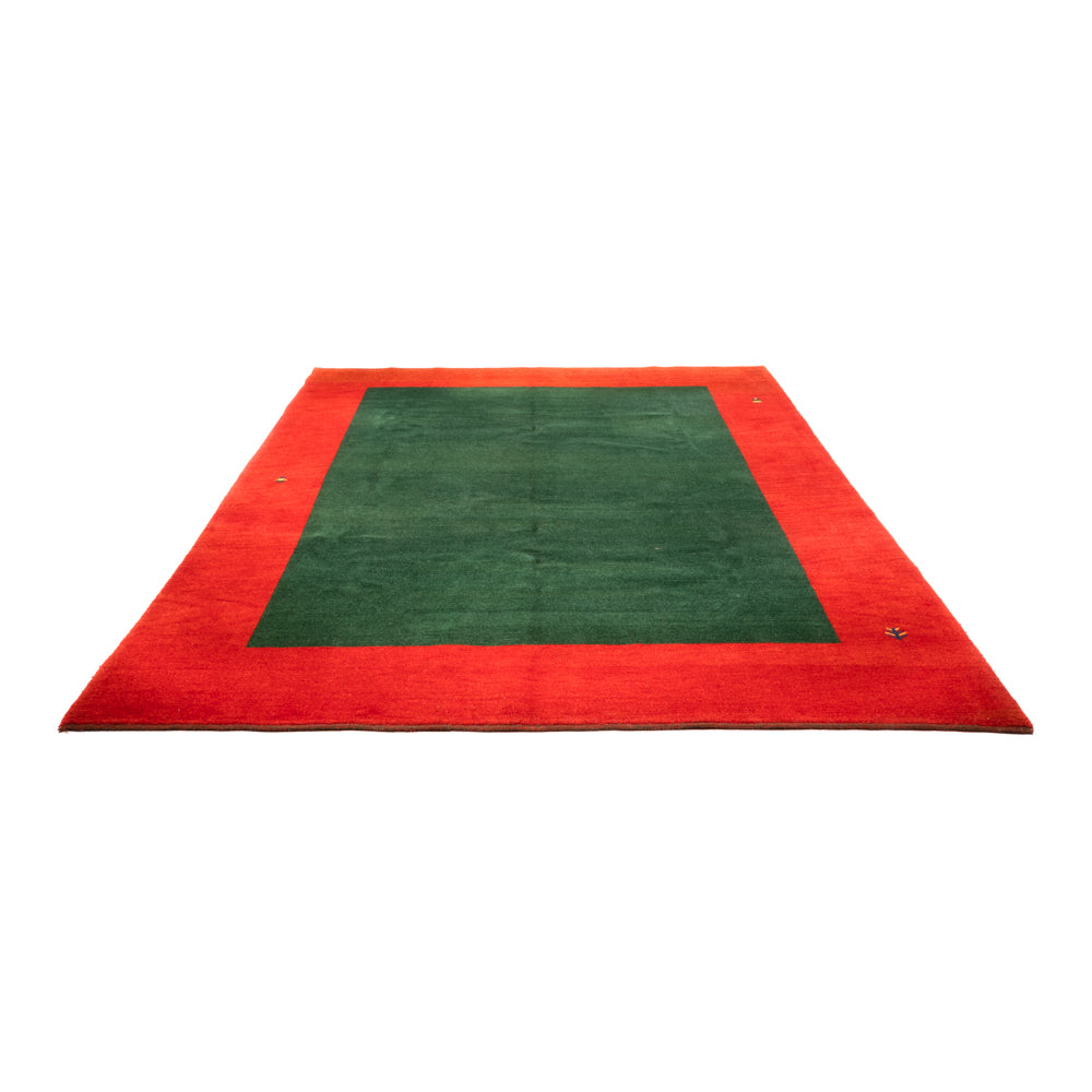 Gabbeh Teppich - Indus - 395 x 310 cm - grün