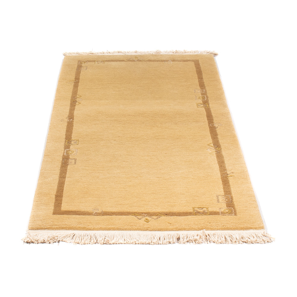 Nepal Teppich - Royal - 141 x 72 cm - beige