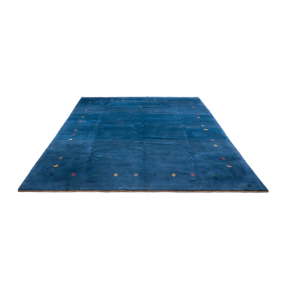 Gabbeh Teppich - Indus - 396 x 293 cm - blau