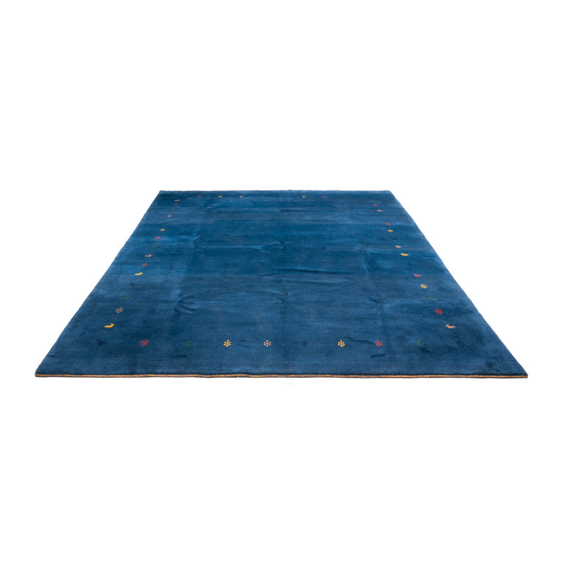 Gabbeh Teppich - Indus - 396 x 293 cm - blau