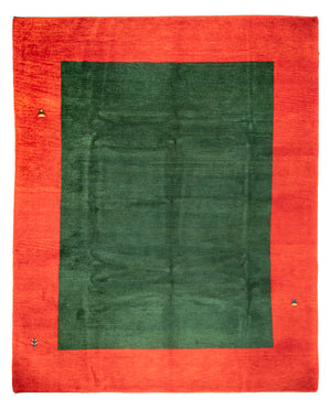 Gabbeh Teppich - Indus - Royal - 402 x 316 cm - grün