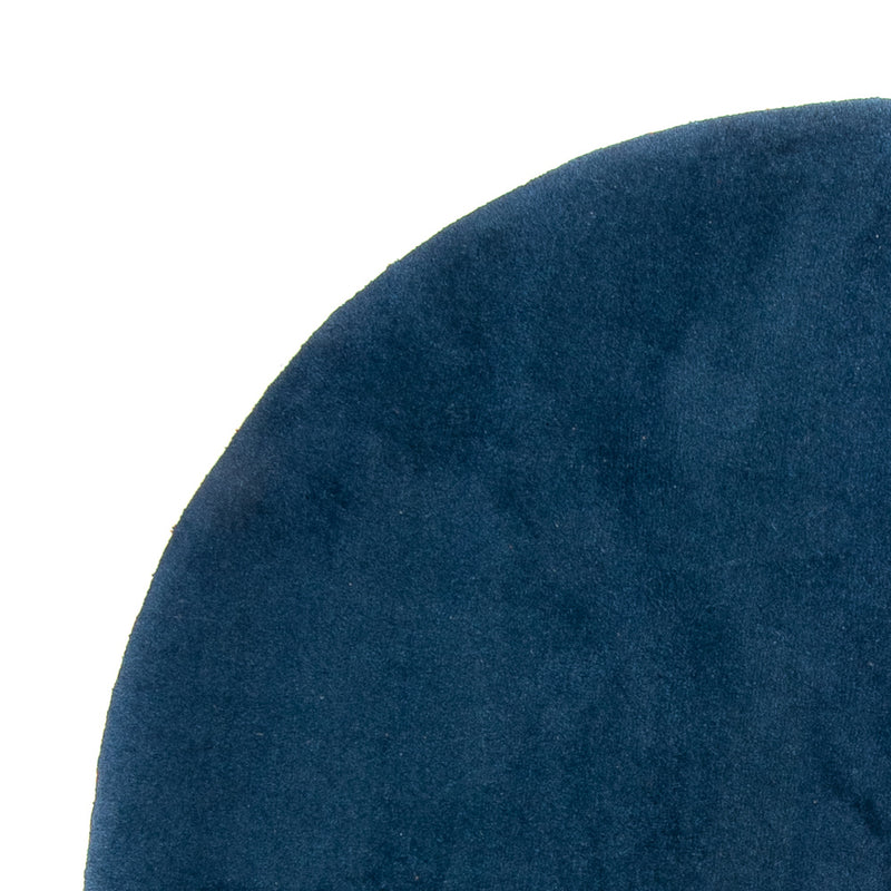 Gabbeh Teppich - Indus rund  - 189 x 189 cm - blau