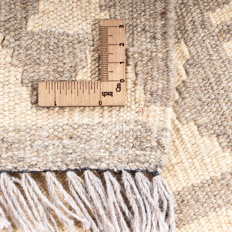 Kelim Teppich - Splash 182 x 115 cm - beige