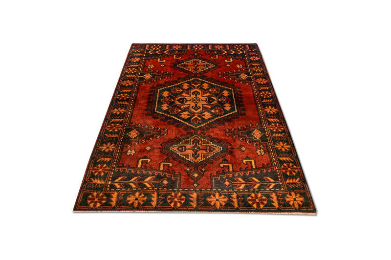 Perserteppich - Nomadic 157 x 113 cm - rost