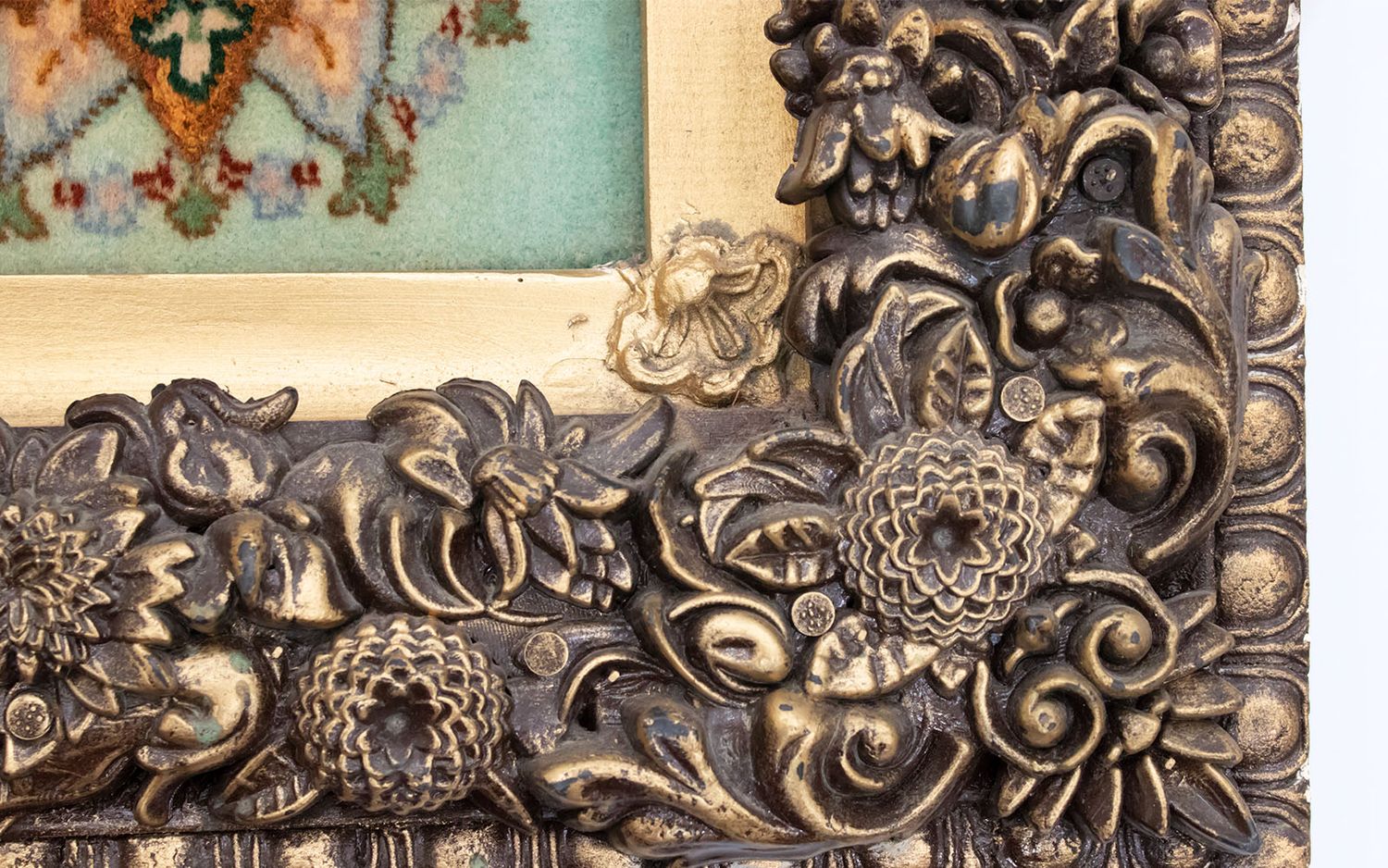 Bild-Teppich 93 x 82 cm Quadratischer Teppich