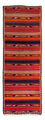 Kelim Teppich - Old 340 x 125 cm - mehrfarbig
