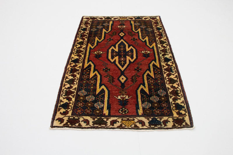 Perserteppich - Nomadic 135 x 85 cm - rot