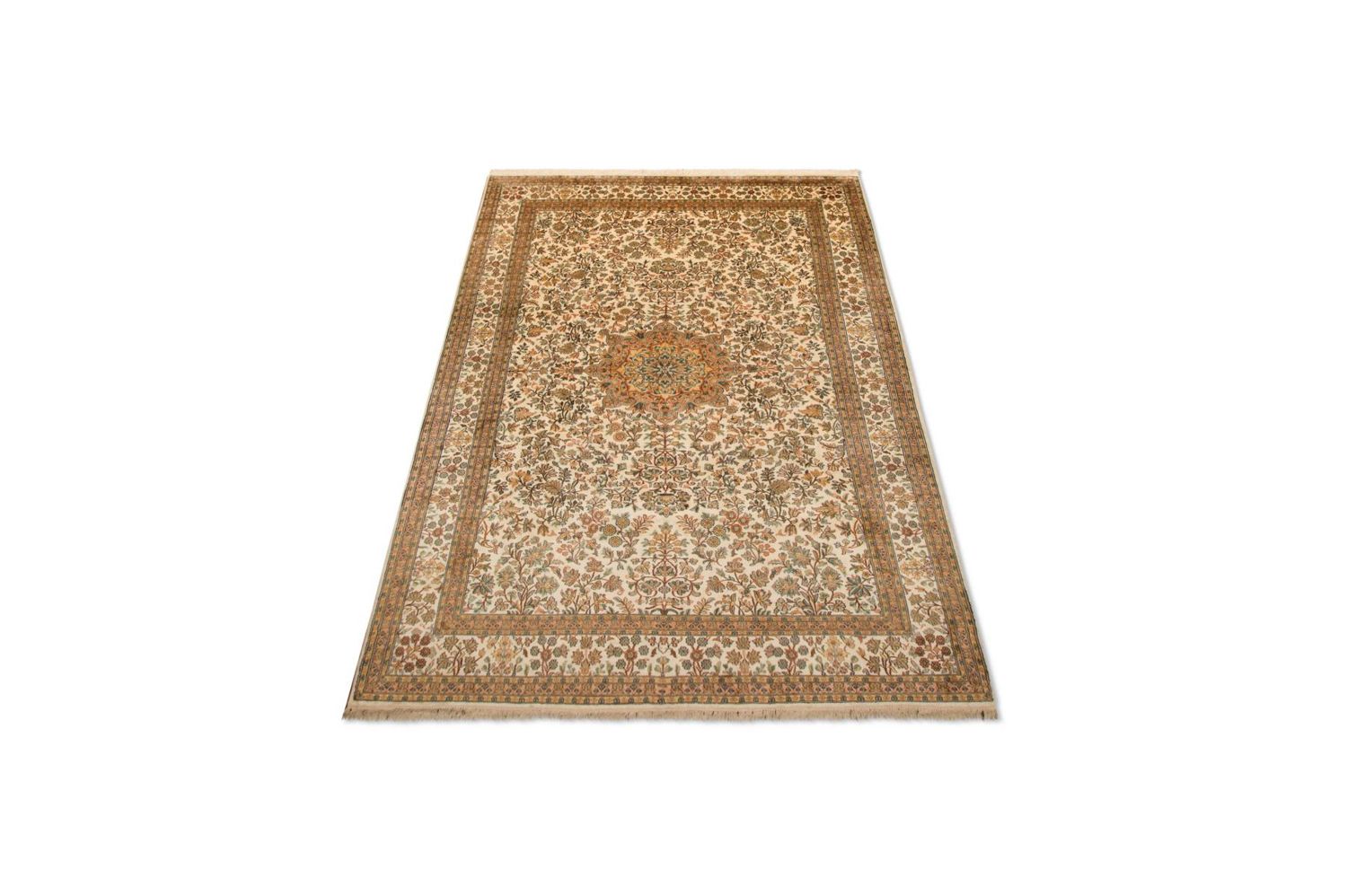Seidenteppich - Kaschmir Seide 295 x 173 cm Teppich Wohnzimmer