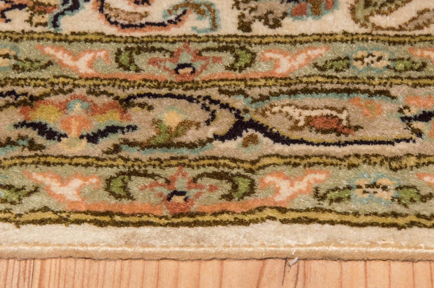 Seidenteppich - Kaschmir Seide 314 x 213 cm Wohnzimmer Teppich