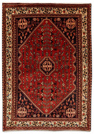 Perserteppich - Nomadic 151 x 103 cm - rot