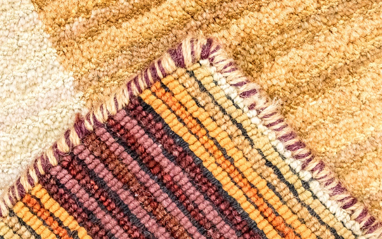 Wollteppich 237 x 154 cm Teppich Wohnzimmer