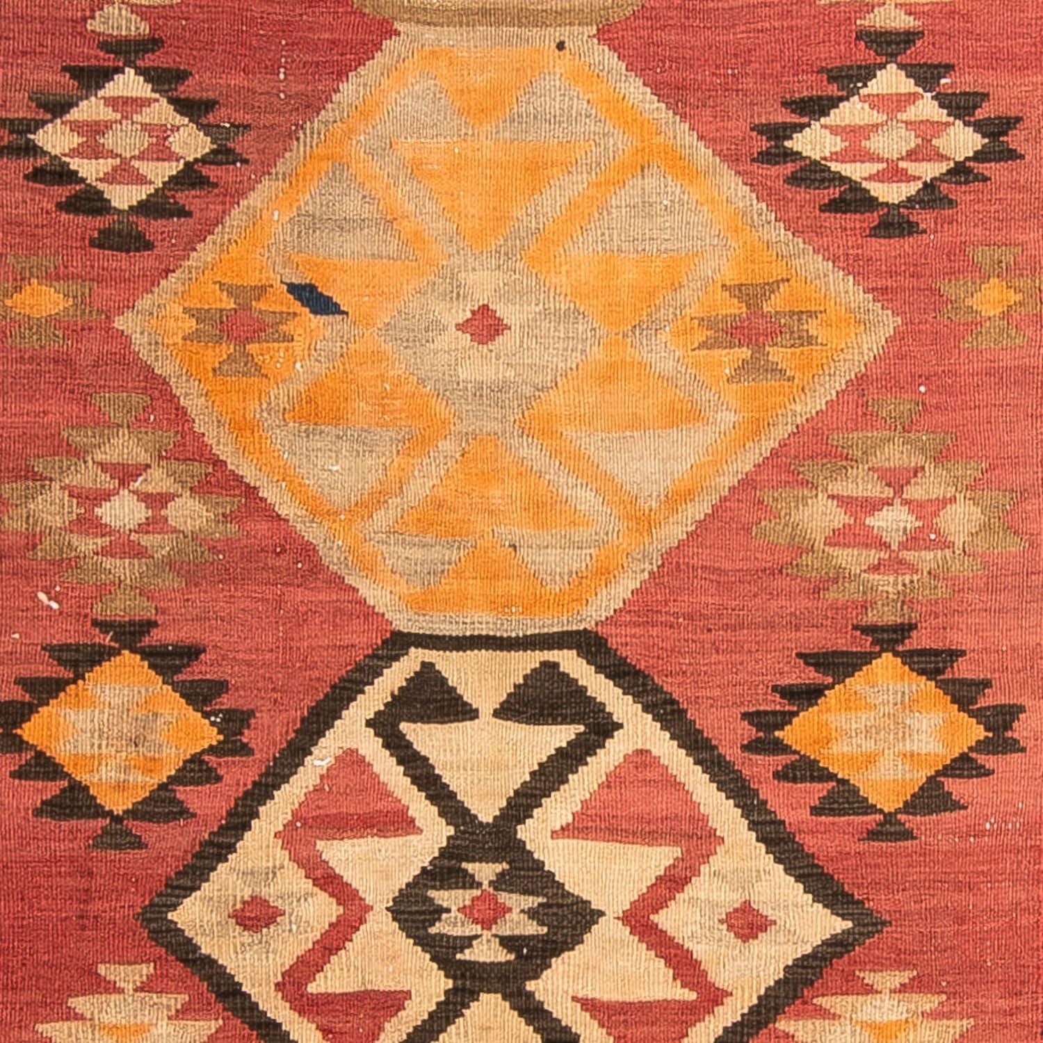 Kelim Teppich - Old 200 x 110 cm - mehrfarbig