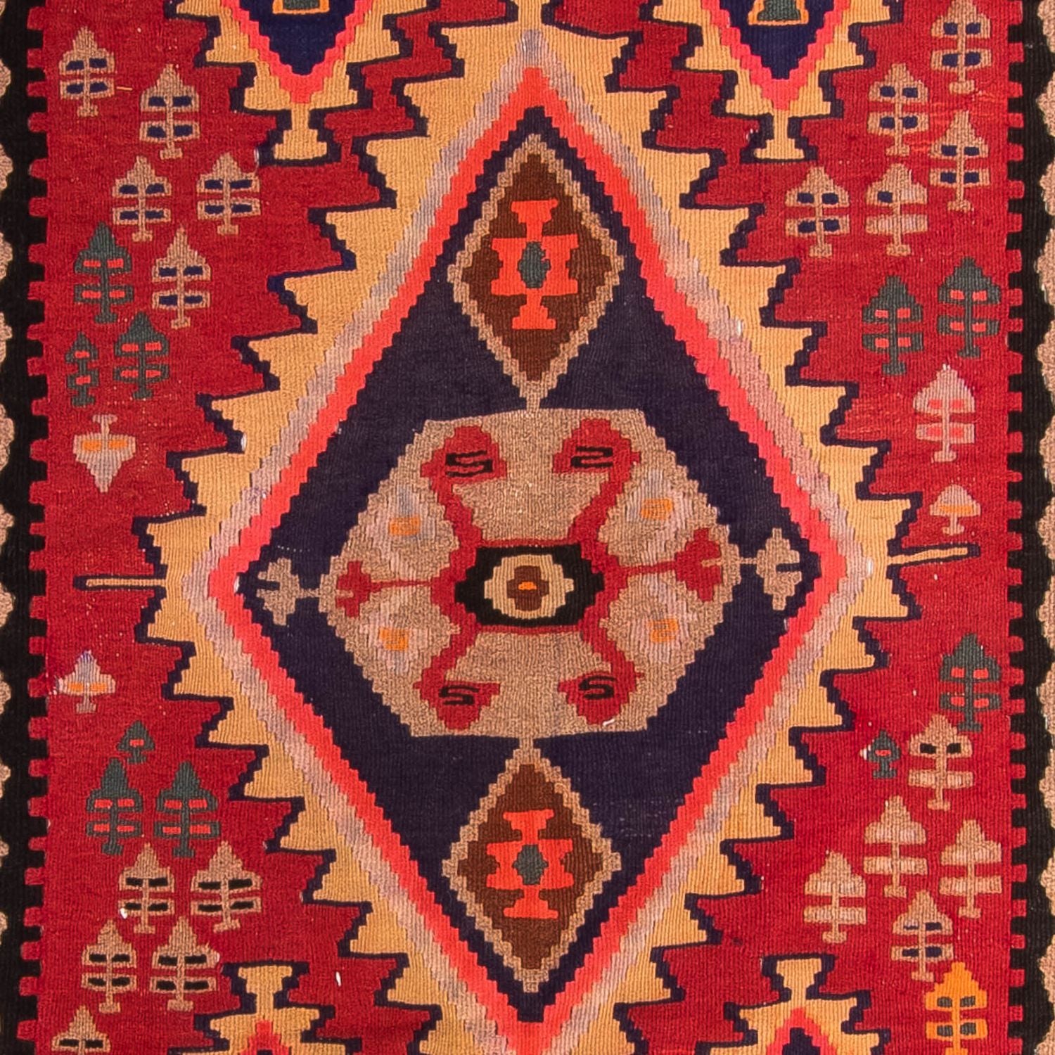 Kelim Teppich - Old 360 x 170 cm - mehrfarbig