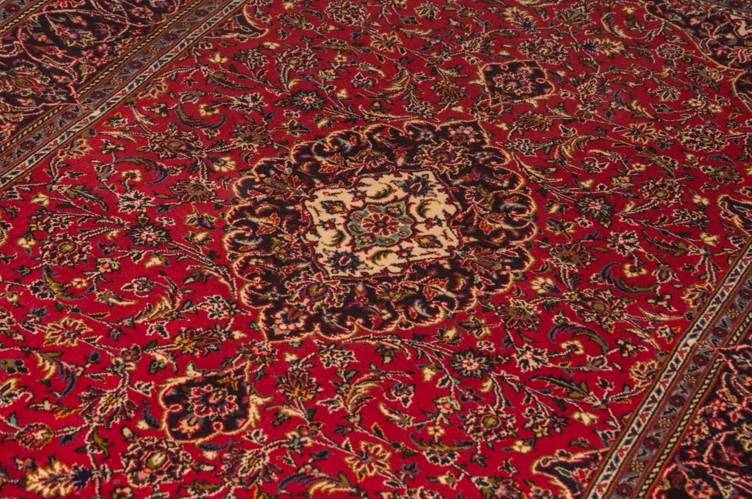 Perserteppich - Keshan 216 x 141 cm Teppichbrücke