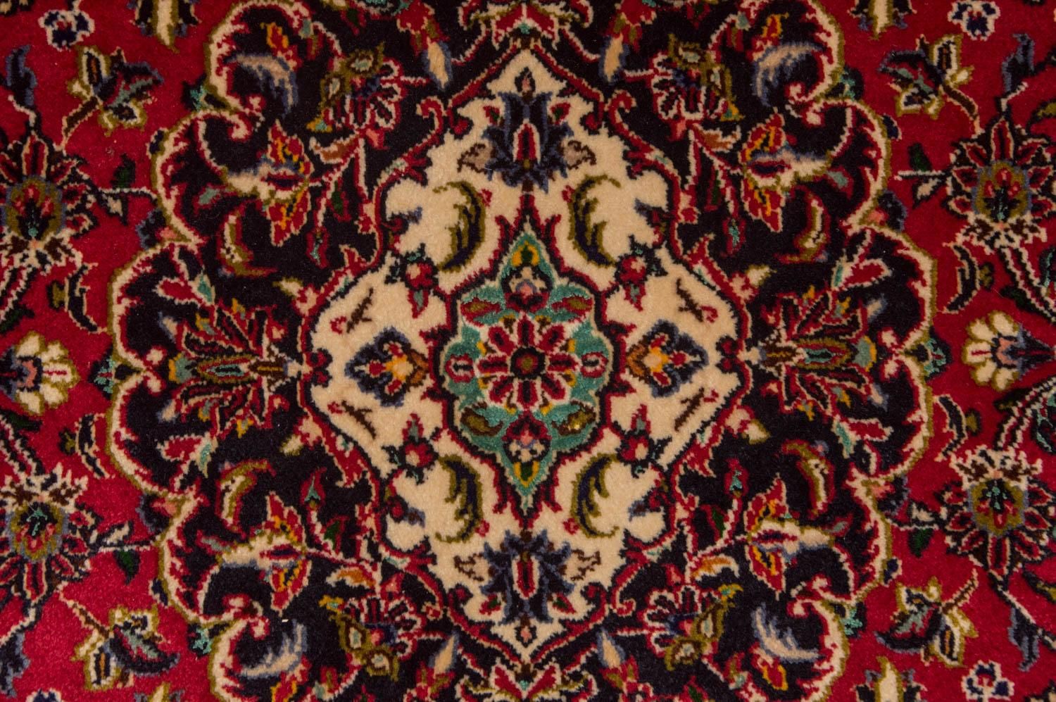 Perserteppich - Keshan 216 x 141 cm Teppichbrücke