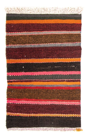Kelim Teppich - Old 80 x 57 cm - mehrfarbig