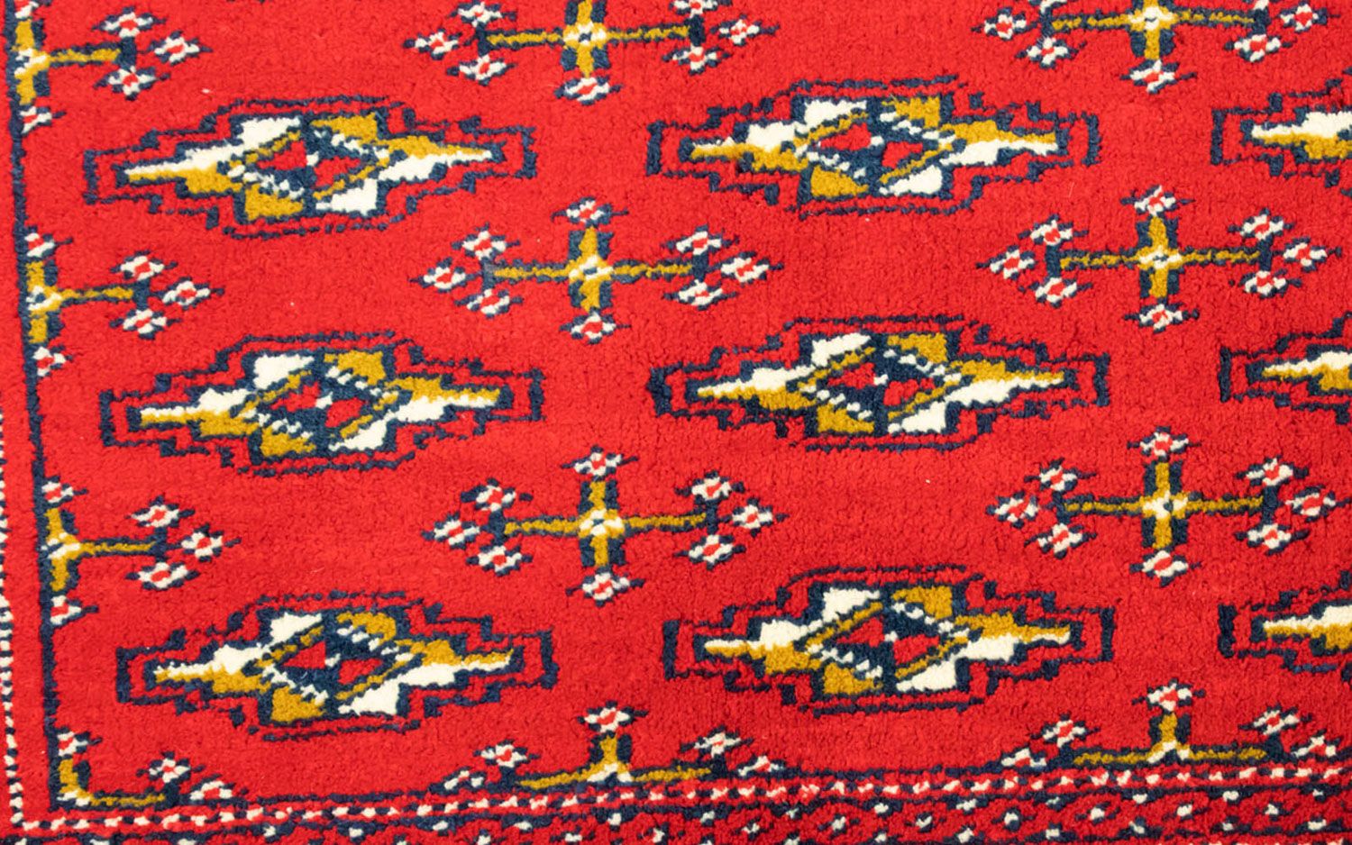 Turkaman Teppich 100 x 50 cm - rot