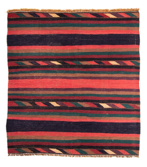 Kelim Teppich - Old 195 x 160 cm - mehrfarbig