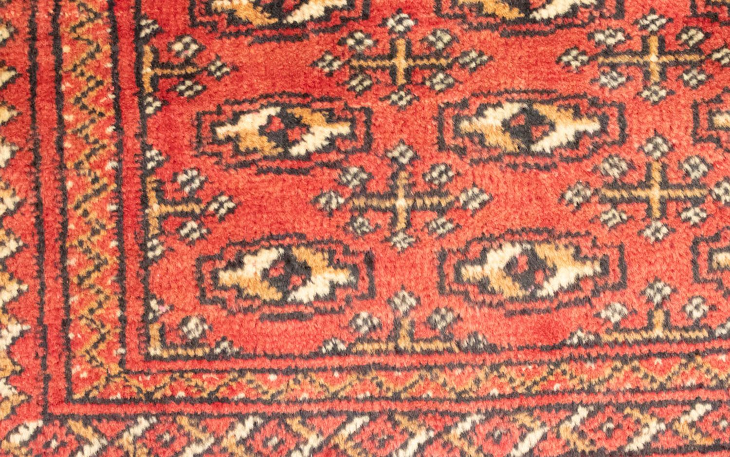 Turkaman Teppich 100 x 50 cm - rot