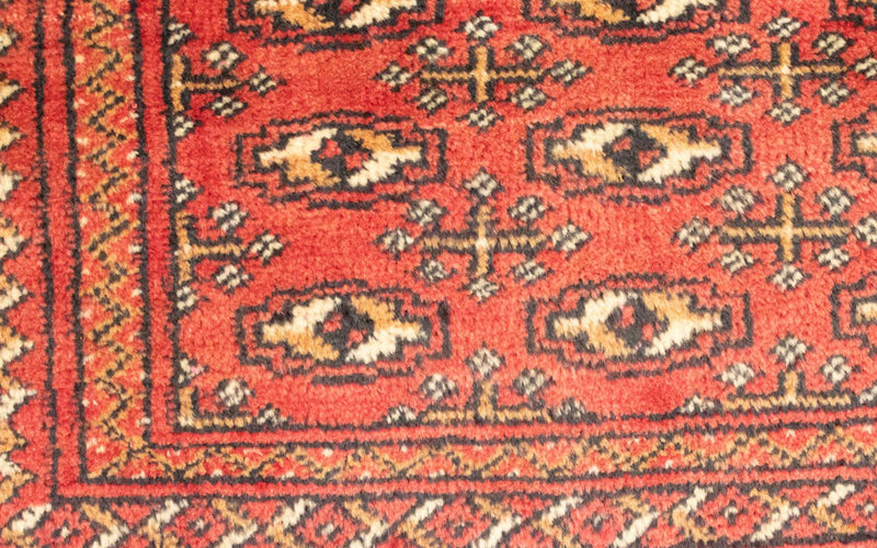 Turkaman Teppich 100 x 50 cm - rot