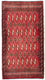 Turkaman Teppich 100 x 50 cm - rot