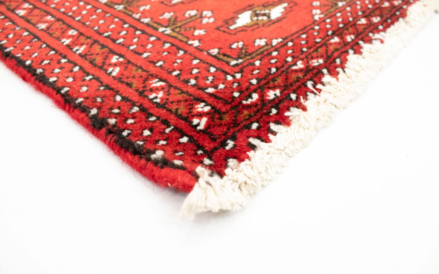 Turkaman Teppich 100 x 50 cm - rot