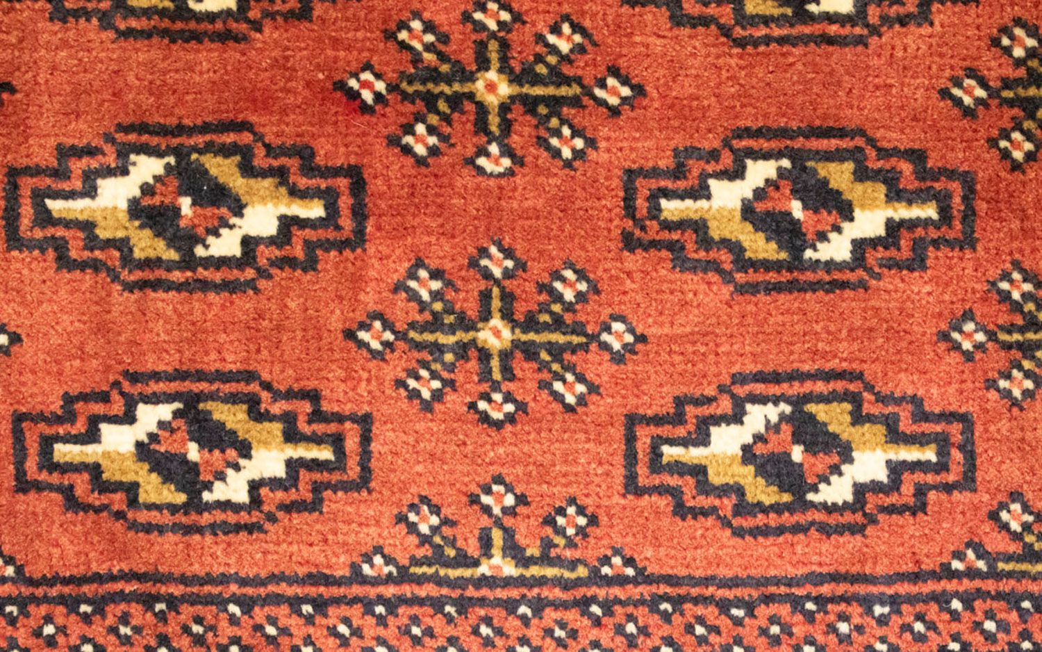Turkaman Teppich 100 x 50 cm - rost