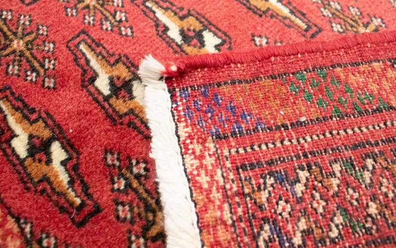 Turkaman Teppich 100 x 50 cm - rot