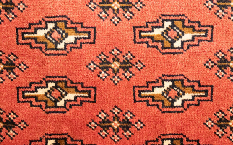 Turkaman Teppich 100 x 50 cm - rot