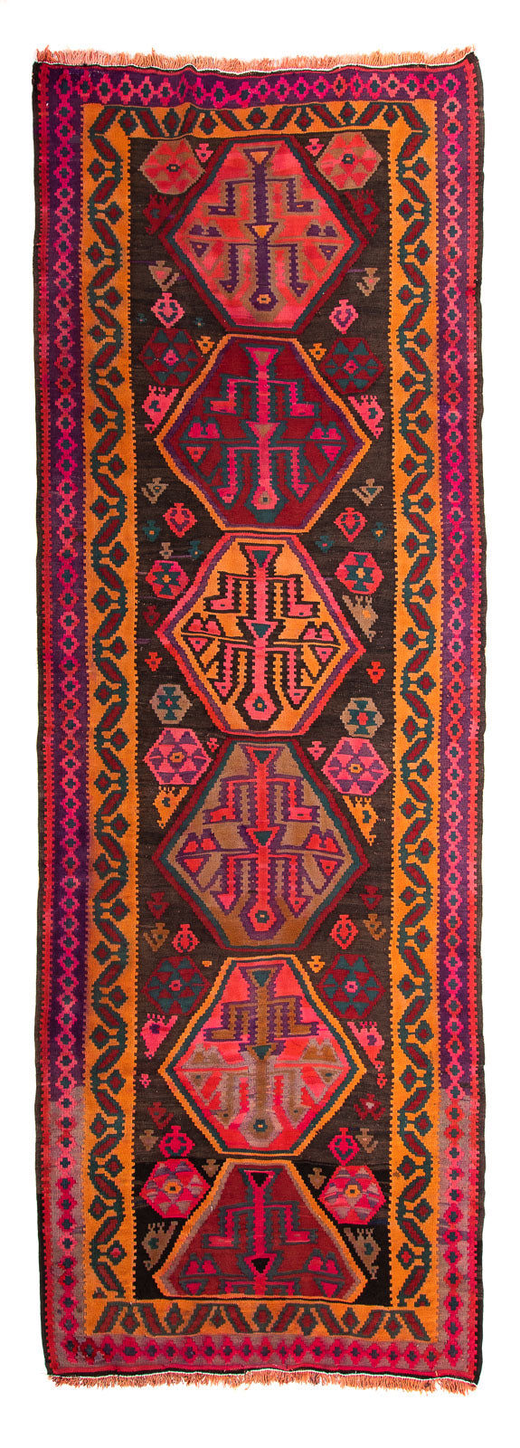 Kelim Teppich - Old 375 x 142 cm