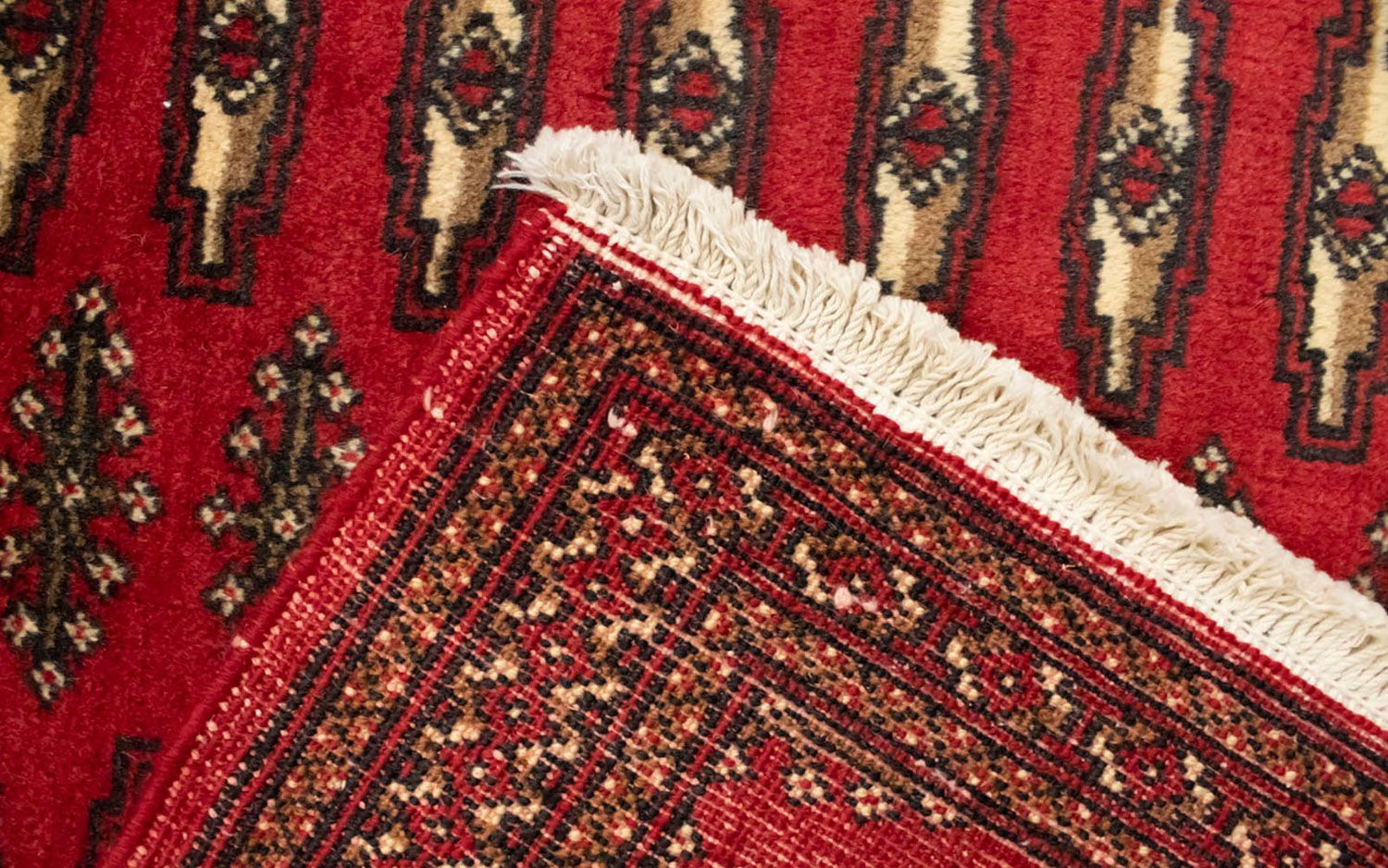 Turkaman Teppich 130 x 60 cm - rot