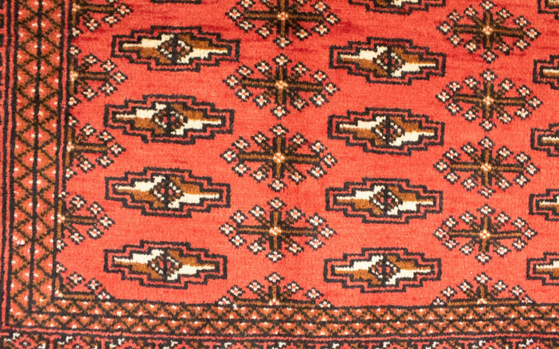 Turkaman Teppich 130 x 60 cm - rot