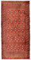 Turkaman Teppich 130 x 60 cm - rost