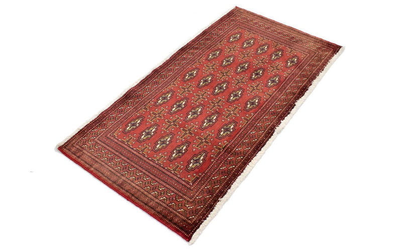 Turkaman Teppich 130 x 60 cm - rost