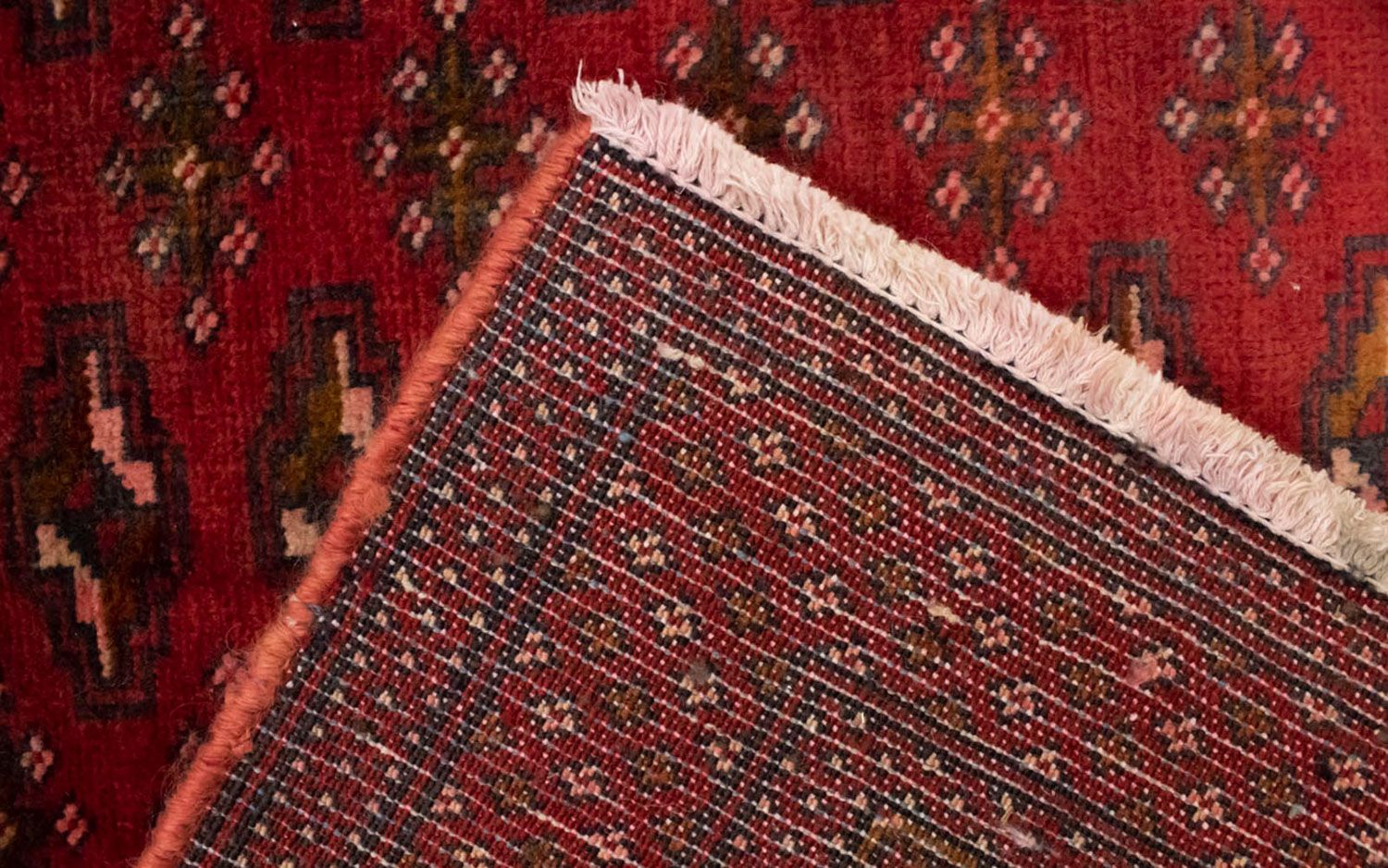 Turkaman Teppich 130 x 60 cm - rot