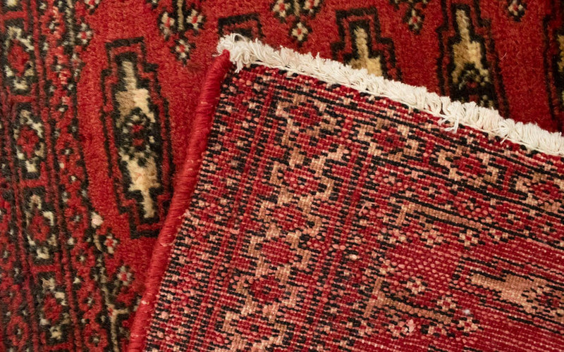 Turkaman Teppich 130 x 60 cm - rot