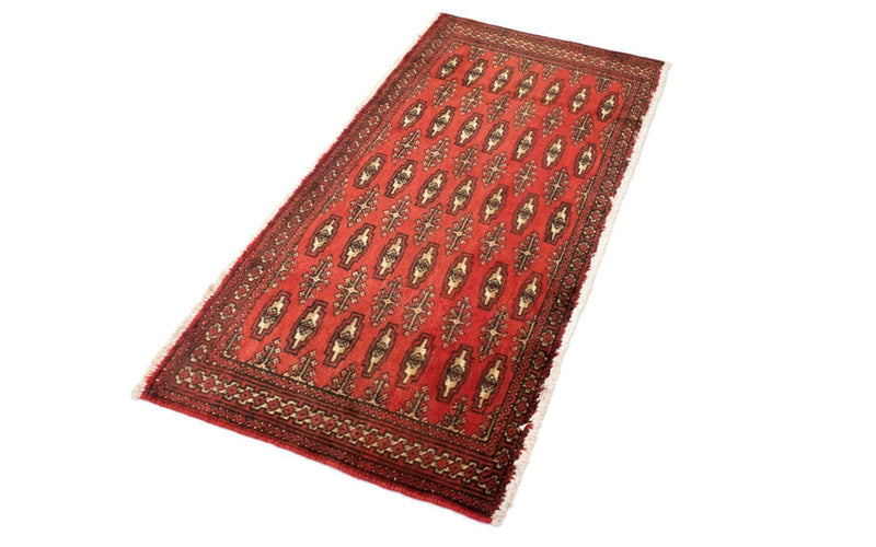 Turkaman Teppich 130 x 60 cm - rot