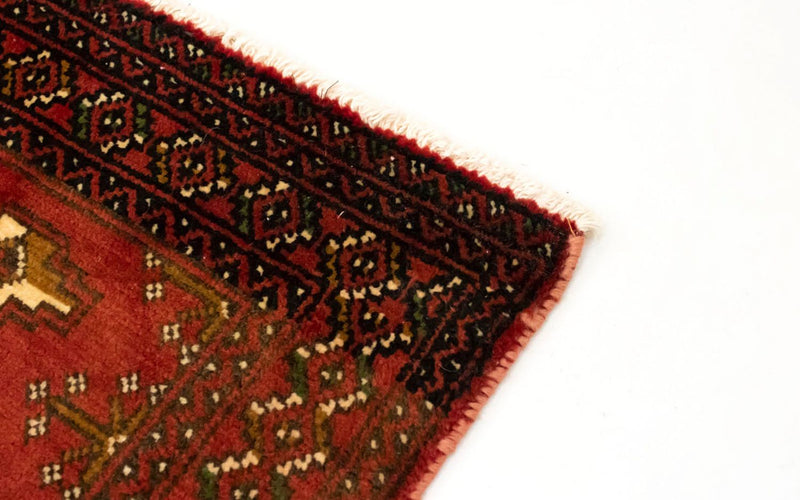Turkaman Teppich 130 x 60 cm - rost