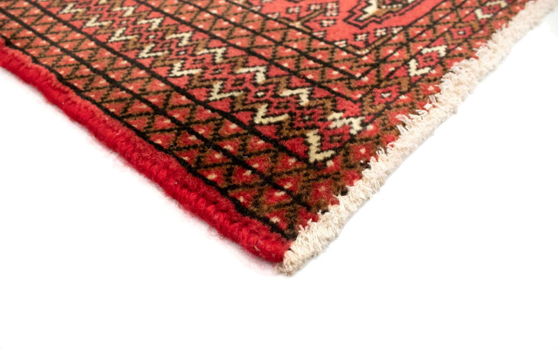 Turkaman Teppich 130 x 60 cm - rot