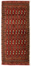 Turkaman Teppich 130 x 60 cm - rot
