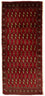 Turkaman Teppich 130 x 60 cm - rot