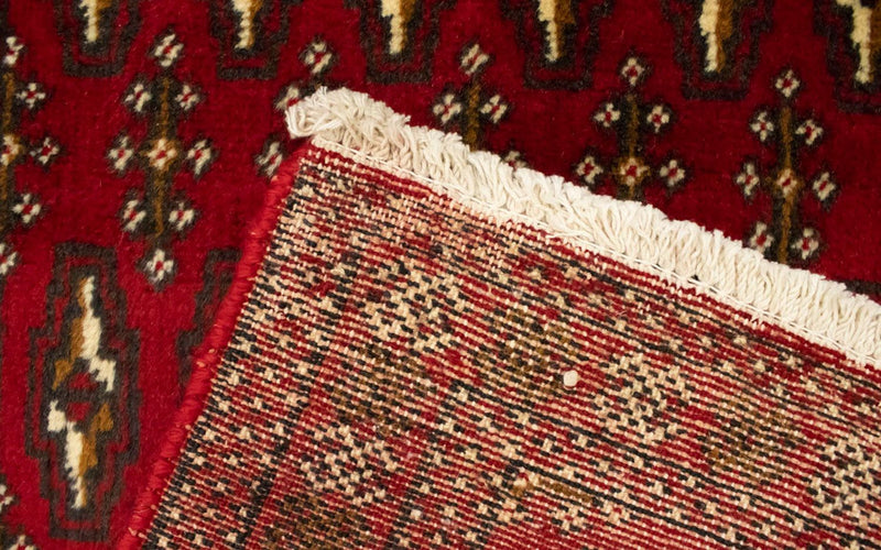 Turkaman Teppich 130 x 60 cm - rot