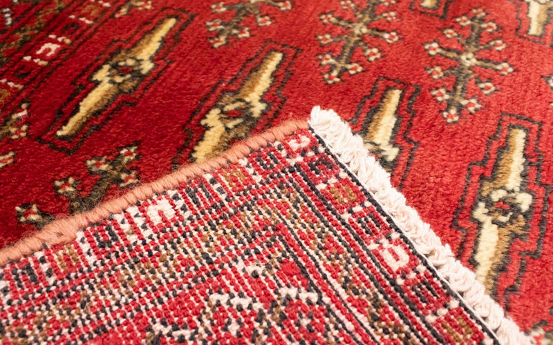 Turkaman Teppich 130 x 60 cm - rot